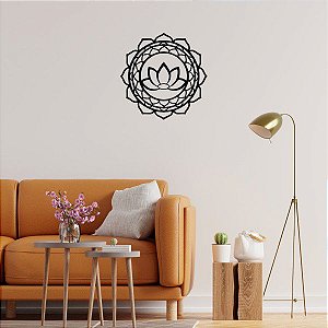 Mandala Clássica Flor de Lótus Meditação