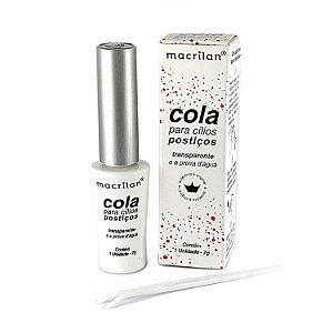 Cola Para Cílios Postiços Transparente Macrilan