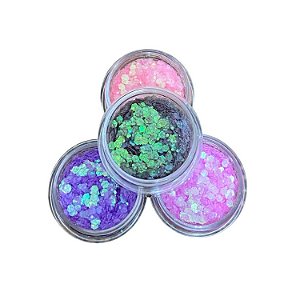 Kit Glitter Coleção Magic Holo (4 Unidades)