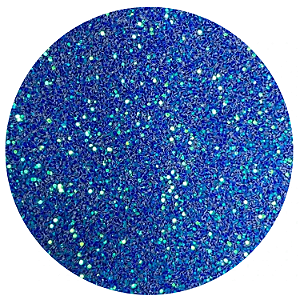 Glitter Flocado Green Blue Camaleão