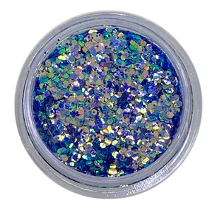 Glitter Flocado Azul Sereia Matrix 3g