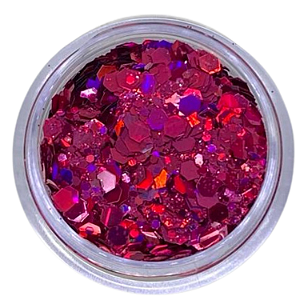 Glitter Flocado Rosa Pink 3g