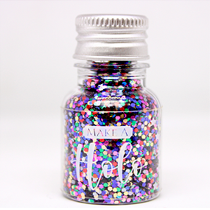 Glitter Confetes Colorido Holográfico Garrafinha 10g