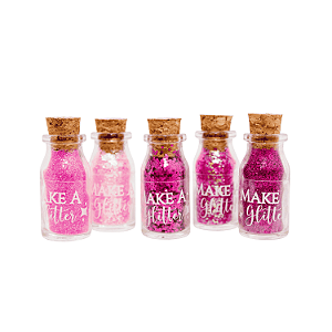 Kit Glitter Coleção Rainha B (5 Unidades) Make A