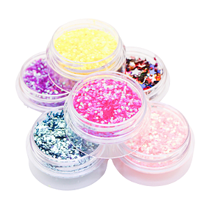 Kit Glitter Flocado Coleção Colors MakeA