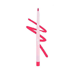 Lápis de Olhos Retrátil Colorido Melu Ruby Rose Cor Rosa