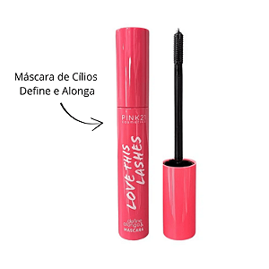 Máscara Para Cílios Love This Lashes Pink 21