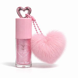 Lip Gloss Com Pompom Rosa Bobbi Rara