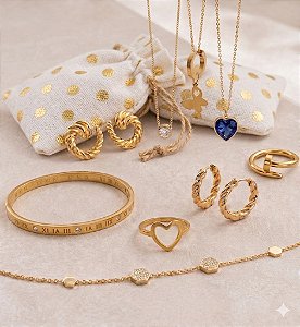 BAG LIVE Coleção de Acessórios Femininos 6 Peças