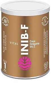 Vital Inib - Vitamina E Com Óleos De Coco E Orégano - 60 Cps de 1.000mg