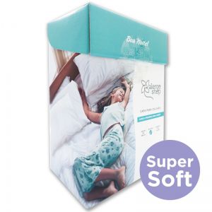 Capa para Colchão Super Soft casal 140 x 190 x 30 Anti Ácaros Antialérgica - Alergoshop