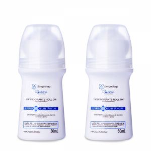 Queridinhos: Desodorante Antitranspirante Roll On Hipoalergênico Uso Diário - 4 unidades