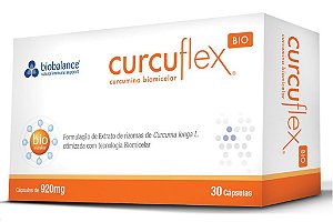 CurcuFlex Bio - Curcumina com Tecnologia Biomicelar  - 30 Cápsulas - 920 mg