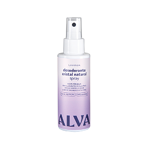 Alva Desodorante Spray Cristal Natural Lavanda Vegano 120ml