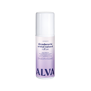 Alva Desodorante Roll on Cristal Natural Lavanda Vegano 70ml