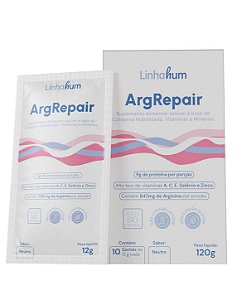 ArgRepair Linhahum | Suplemento Para Pele e Apoio a Cicatrização Rápida