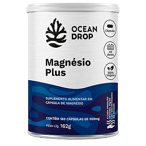Magnésio Plus Ocean Drop 4 Formas Queladas