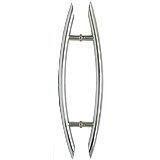 PUXADOR 506 EM INOX POLIDO YG 868 Ø 26MM X 550MM X 300MM