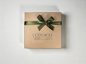 Caixa para Kit com tampa- MDF - para 4 sabonetes