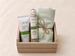 Kit Mini Spa dos Pés - Caixote