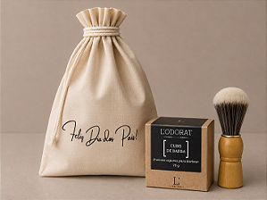 Presente Dia dos Pais – Kit Ritual do Barbear Clássico