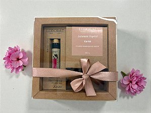 Kit Presente - Rollon Amor e Sabonete Vegetal Karité