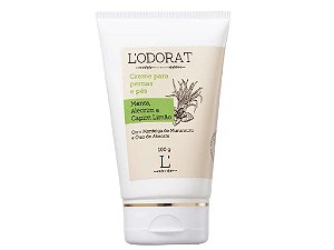 Creme para Pernas e Pés - Menta Alecrim e Capim Limão - 100 g