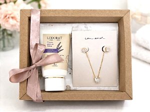 Kit Mulher Radiante – Colar Coração & Creme para Mãos L’Odorat