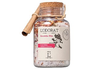 Escalda-Pés - Rosa Rubra Jasmim e Gerânio - 150g