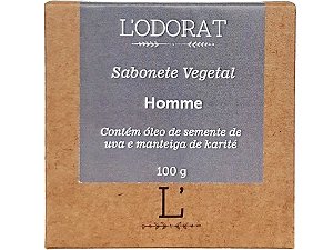 Sabonete Vegetal em Barra - Homme - 100g