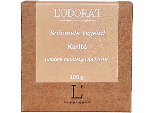 Sabonete Vegetal em Barra - Manteiga de Karité - 100g