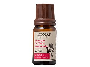 Sinergia de Óleos Essenciais Amor – 10 mL - Compre 2 e Ganhe Colar Difusor