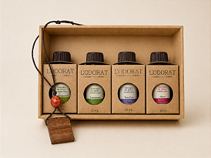 Kit Aromaterapia Completo - 4 Sinergias de Óleos Essenciais