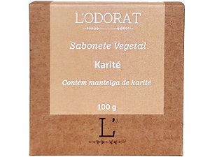 Sabonete Vegetal em Barra - Manteiga de Karité - 100 g