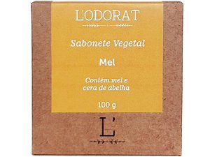 Sabonete Vegetal em Barra - Mel - 100 g