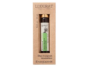 Óleo Corporal Aromático Energizante Roll On - 10 mL