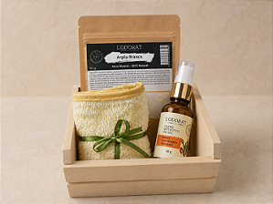Kit Skin Care com Faixa de Cabelo