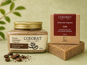 Kit Esfoliante Café - Ganhe Espátula