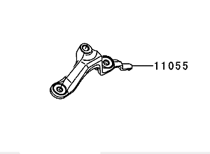 SUPORTE AMORTECEDOR DIRECAO - 11055-1147