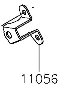 SUPORTE SUSPENSAO TRASEIRA - 11056-2134