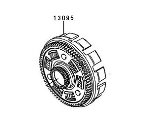 CAMPANA EMBREAGEM KAWASAKI NINJA 250R - 13095-0097