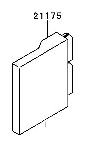 UNIDADE CONTROLE ELETRONICO (ECU) - 21175-0253