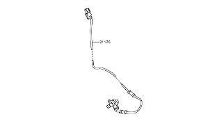 SENSOR ABS TRASEIRO KAWASAKI Z800 - 21176-0753