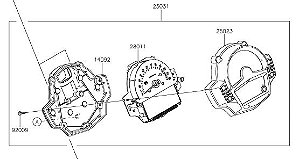 CONJ INSTRUMENTO COMBINADO VULCAN S ABS - 25031-0549