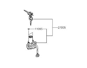 CONJ INTERRUPTOR IGNICAO - 27005-5144