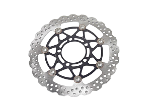 DISCO FREIO DIANT PRET/PRATA - 41080-0570-5C - Kawaparts