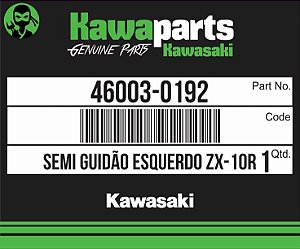 GUIDÃO ESQUERDO NINJA ZX-10R / 2011 A 2015 - 46003-0192