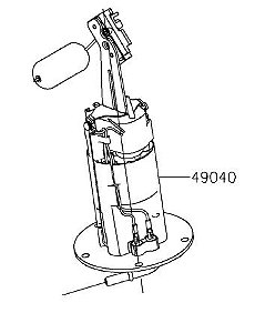 BOMBA DE COMBUSTÍVEL NINJA 650 / ER-6N 2013 A 2017- 49040-0706
