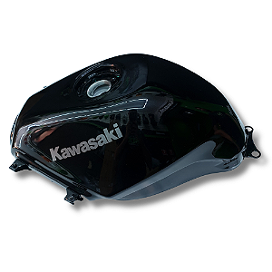 TANQUE COMBUSTÍVEL PRETO METÁLICO KAWASAKI NINJA 250R - 51086-5479-15Z