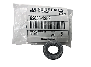 ANEL VEDAÇÃO PARAFUSO TAMPA VÁLVULA KX250 / KX450 / KLX450 / NINJA ZX-10R / VULCAN 900 - 92055-1352